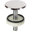 TAPPO COPRIFORO SANITARI ABS CROMATO MM 50 CF=PZ 10