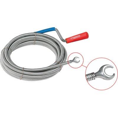 STURALAVANDINO A MOLLA + GANCIO ROTHENBERGER ACCIAIO MT  5,0 Immagine principale del prodotto