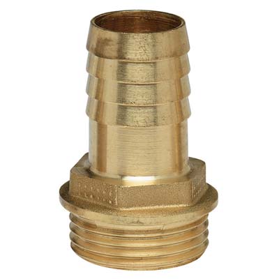 PORTAGOMMA FILETTO MASCHIO OTTONE MM 40X1"1/4M Immagine principale del prodotto