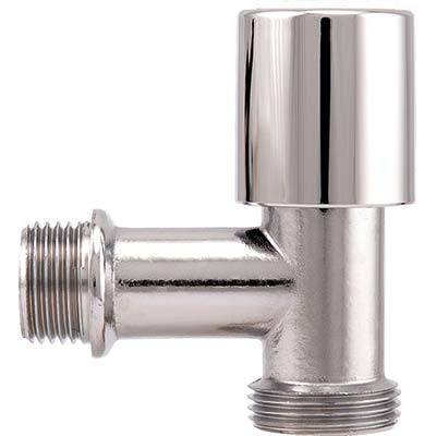 RUBINETTO A VITE X LAVATRICE 250 ITAP OTTONE CROMATO 1/2MX3/4M Immagine principale del prodotto