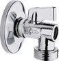 RUBINETTO A SFERA X LAVATRICE 706 ITAP OTTONE CROMATO 1/2MX3/4M