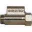 VALVOLA SICUREZZA BREVETTATA X SCALDACQUA OTTONE NICHELATO 1/2MF