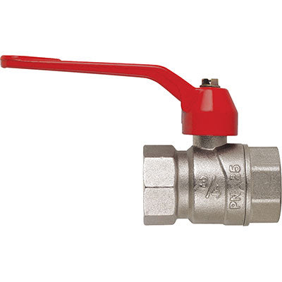 VALVOLA SFERA NORMALE FF LEVA PERFECTA FIV OTTONE NICHELATO 1/2F