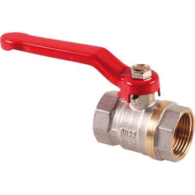 VALVOLA SFERA FF LEVA STARS OTTONE NICHELATO 1"F Immagine principale del prodotto