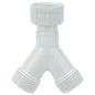 RACCORDO Y CARICO LAVATRICE PP 3/4MF