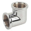 GOMITO FF OTTONE CROMATO 90 GEBO 1/2F