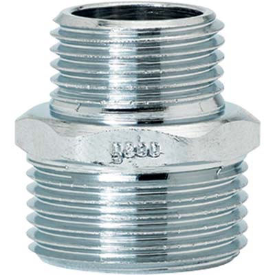 NIPPLO RIDOTTO OTTONE CROMATO 245 GEBO 3/4MX1/2M Immagine principale del prodotto