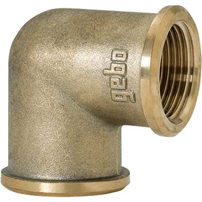 GOMITO FF OTTONE 90 GEBO 1/2F
