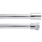 FLESSIBILE DOCCIA CHROMALUX METALLIC PARIGI METALLO/PVC CM 150 GHIERA CONICA 1/2F