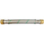 FLESSIBILE ANTIVIBRANTE FLEXCORE GREEN PARIGI INOX/TERMOPLASICO CORRUGATO 1"MF CM 70