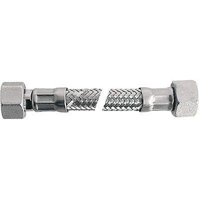 FLESSIBILE FLEXCORE FF RIDOTTO PARIGI INOX 304/PE-RT + GUARNIZIONE 3/8FX1/2F CM 15 Immagine principale del prodotto