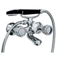 GRUPPO VASCA + DOCCIA 04 CROLLA OTTONE CROMATO