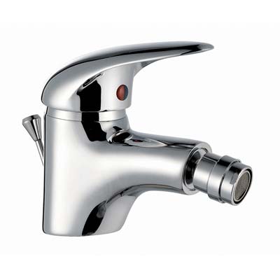 MISCELATORE BIDET START H25 CROLLA OTTONE CROMATO + PILETTA 1"1/4 Immagine principale del prodotto
