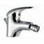 MISCELATORE BIDET START H25 CROLLA OTTONE CROMATO + PILETTA 1"1/4