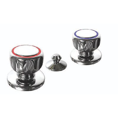 BATTERIA BIDET STELLA OTTONE CROMATO + PILETTA 1"1/4 Immagine principale del prodotto