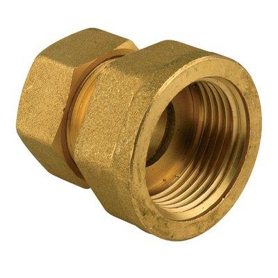 STRINGITUBO FILETTO FEMMINA X RAME OTTONE MM 14X1/2F Immagine principale del prodotto