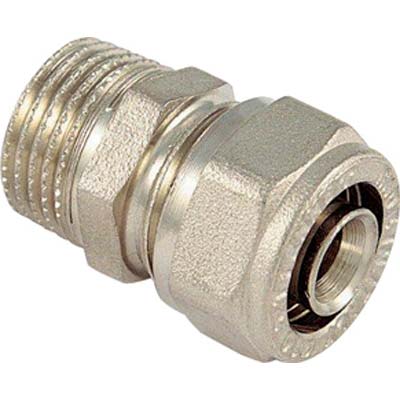 MANICOTTO MULTISTRATO FILETTO MASCHIO BAMPI OTTONE MM 16X1/2M