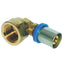 GOMITO MULTISTRATO PRESSARE FIL FEMMINA BAMPI OTTONE MM 16X1/2F
