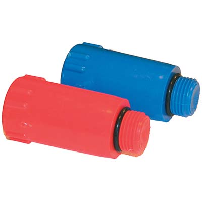 TAPPO PROVA IMPIANTO PPR ROSSO 1/2M Immagine principale del prodotto