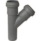 BRAGA SCARICO IDRICO AD INNESTO PP GRIGIO MM 90 45°