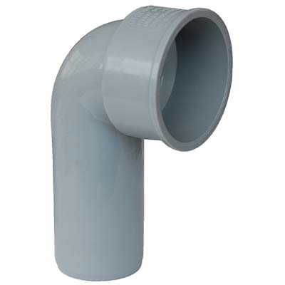 CURVA TECNICA SCARICO IDRICO AD INNESTO PP GRIGIO MM 40/50 Immagine principale del prodotto