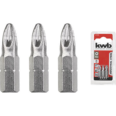 INSERTO CROCE POZIDRIV X AVVITATORE KWB/EINHELL PZXMM 1X25 CF=PZ 3 Immagine principale del prodotto