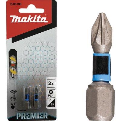 INSERTO CROCE POZIDRIV X AVVITATORE IMPULSI MAKITA PZXMM 1X25 CF=PZ 2 Immagine principale del prodotto