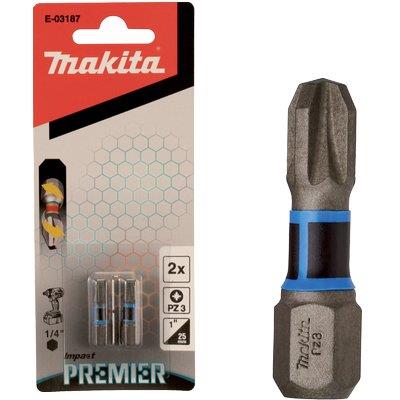 INSERTO CROCE POZIDRIV X AVVITATORE IMPULSI MAKITA PZXMM 3X25 CF=PZ 2 Immagine principale del prodotto