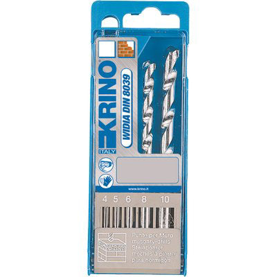 PUNTA TRAPANO WIDIA STANDARD 03001 ASTUCCIO KRINO MM 4,0/10,0 CF=PZ 5 Immagine principale del prodotto