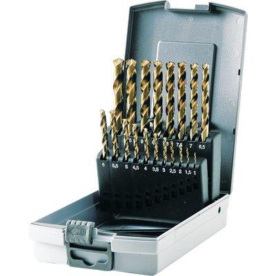 PUNTA TRAPANO HSS COBALTO 5% IN ASTUCCIO ABS KRINO MM 1,0/10 CF=PZ 19 Immagine principale del prodotto