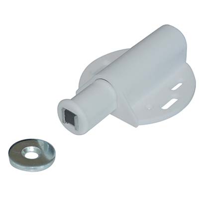 CRICCHETTO MAGNETICO A SCATTO SPORTELLI 680 MM 42 H.MM 16 KG 6 + INCONTRO BIANCO Immagine principale del prodotto
