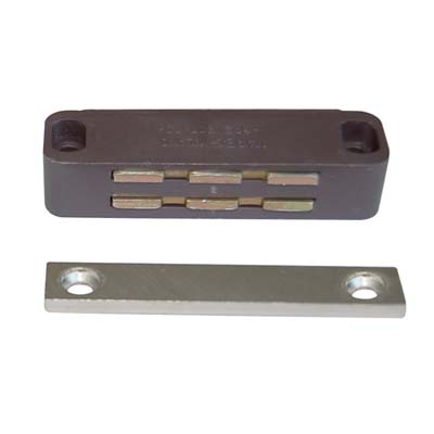 CRICCHETTO MAGNETICO SPORTELLI UC20 VAREC MM 74 H.MM 22 KG 14 + INCONTRO MARRONE