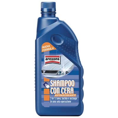 SHAMPOO LAVAGGIO AUTO + CERA AREXONS LT 1 Immagine principale del prodotto