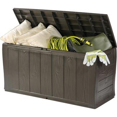 BAULE SHERWOOD KETER PP MARRONE CM 117X45 H.CM 57,5