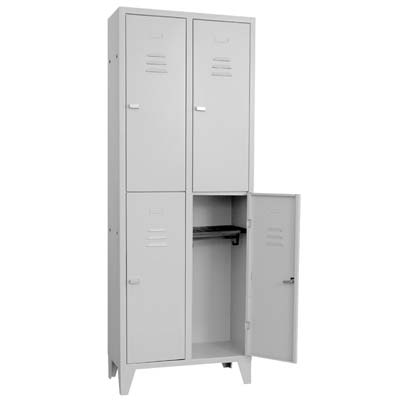 ARMADIO MULTISPOGLIATOIO MONTATO PROMETAL VERN GRIGIO POSTI 4 H.MM 1795 MM  680X350 Immagine principale del prodotto