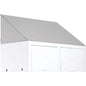 TETTO X ARMADIO SPORCO PULITO INCLINATO PROMETAL VERN GRIGIO POSTI 1 MM  360X350