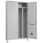 ARMADIO SPORCO PULITO MONTATO PROMETAL VERN GRIGIO POSTI 2 H.MM 1795 MM  680X500