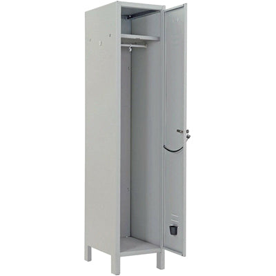ARMADIO SPOGLIATOIO SMONTATO PROMETAL VERN GRIGIO POSTI 1 H.MM 1795 MM  360X350