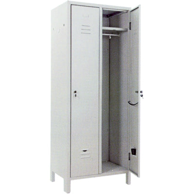 ARMADIO SPOGLIATOIO SMONTATO PROMETAL VERN GRIGIO POSTI 2 H.MM 1795 MM  680X350 Immagine principale del prodotto