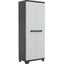 ARMADIO TUTTOPIANI LINEAR KETER PPL GRIGIO NERO 2 ANTE CM 68X39 H.CM 173