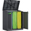 ARMADIETTO IMMONDIZIA MOBY RECYCLING KETER ANTRACITE ANTE 2 LT 110 CM 90X55 H.CM 100