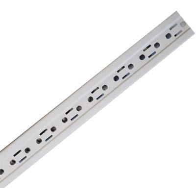 ASTA X RIPIANO METALLICO A GANCIO PROMETAL ACCIAIO VERN GRIGIO MM 27,5X46 H.CM 200 Immagine principale del prodotto