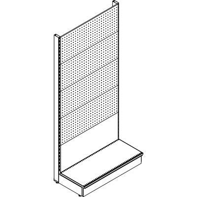 SCAFFALE MARKET A PARETE SCHIENALE MIX RAL 9016 CM 100 H.CM 215 Immagine principale del prodotto