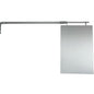 CARTELLO AVVISI SCAFFALE MARKET A4 ASTA TELESCOPICA CM 60-90 + GANCIO CREMAGLIERA