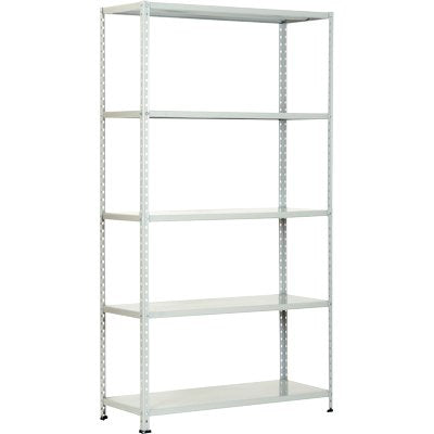SCAFFALE KIT 5 RIPIANI ASTE INTERE PROMETAL VERN GRIGIO CM 40X 90 H.CM 200