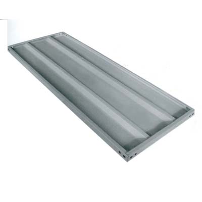 RIPIANO METALLICO RINFORZO DOPPIO PROMETAL ACCIAIO VERN GRIGIO CM 120X50 Immagine principale del prodotto