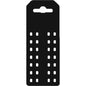 ESPOSITORE IN POLIPROPILENE NERO MM 170X70
