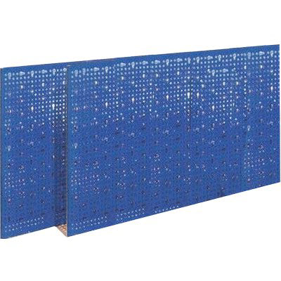 PANNELLO ESPOSITIVO A FORI ASOLATI ACCIAIO VERNICIATO CM 100X50 BLU