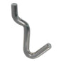 GANCIO UNCINO ACCIAIO X PANNELLO ESPOSITIVO CROMATO N° 1 MM 15X31