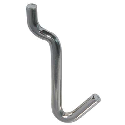 GANCIO UNCINO ACCIAIO X PANNELLO ESPOSITIVO CROMATO N° 2 MM 15X42 Immagine principale del prodotto
